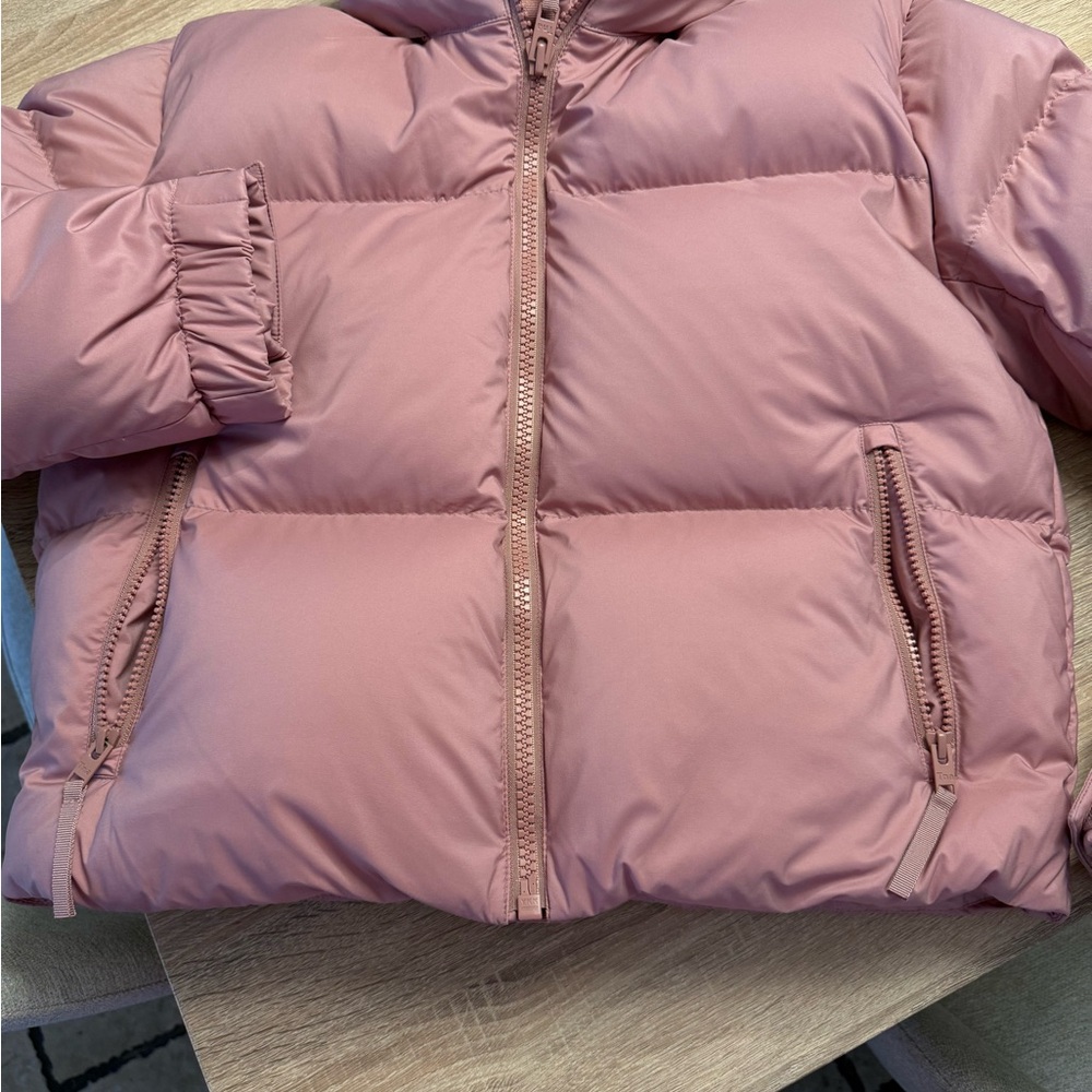 TNA dusty pink Puffer Jacket - Picture 4 of 15